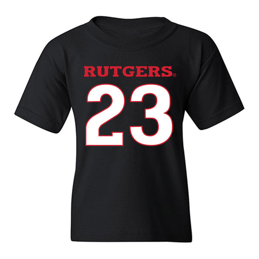 Rutgers - NCAA Football : Edd Guerrier - Replica Shersey Youth T-Shirt-0