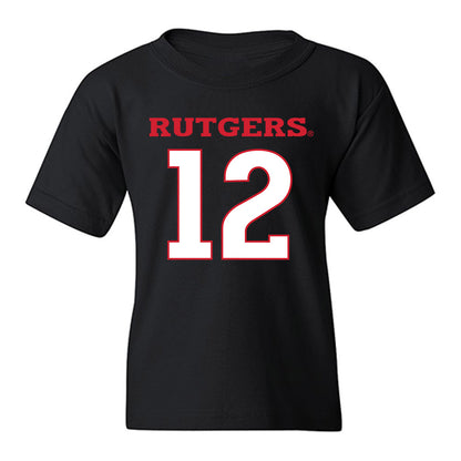 Rutgers - NCAA Football : Kenny Fletcher Kenny - Replica Shersey Youth T-Shirt-0