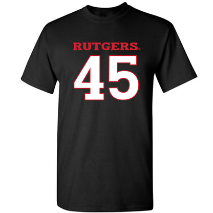Rutgers - NCAA Football : Shawn Purcell - Replica Shersey T-Shirt-0