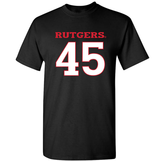 Rutgers - NCAA Football : Shawn Purcell - Replica Shersey T-Shirt-0