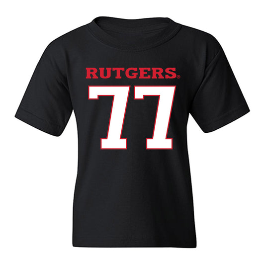 Rutgers - NCAA Football : Kenny Jones Jr - Replica Shersey Youth T-Shirt-0