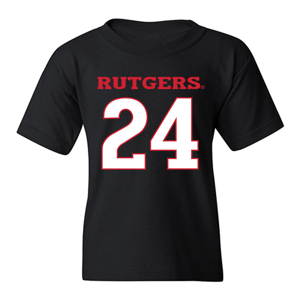 Rutgers - NCAA Football : Kevin Levy - Replica Shersey Youth T-Shirt-0