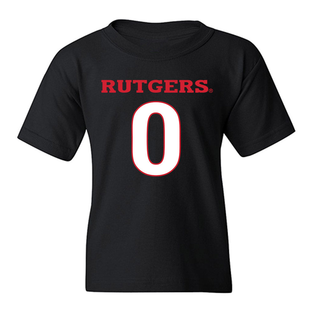 Rutgers - NCAA Women's Track & Field : Kaila Spence - Replica Shersey Youth T-Shirt-0
