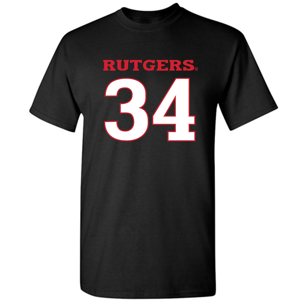 Rutgers - NCAA Baseball : Jack Sweeney - Replica Shersey T-Shirt-0