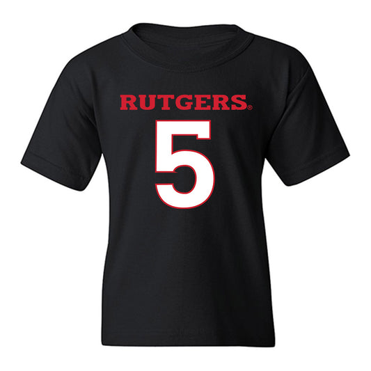 Rutgers - NCAA Baseball : Andrew Goldan - Replica Shersey Youth T-Shirt-0