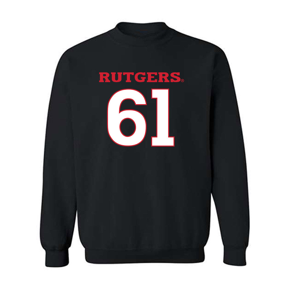 Rutgers - NCAA Football : Emir Stinette - Replica Shersey Crewneck Sweatshirt-0