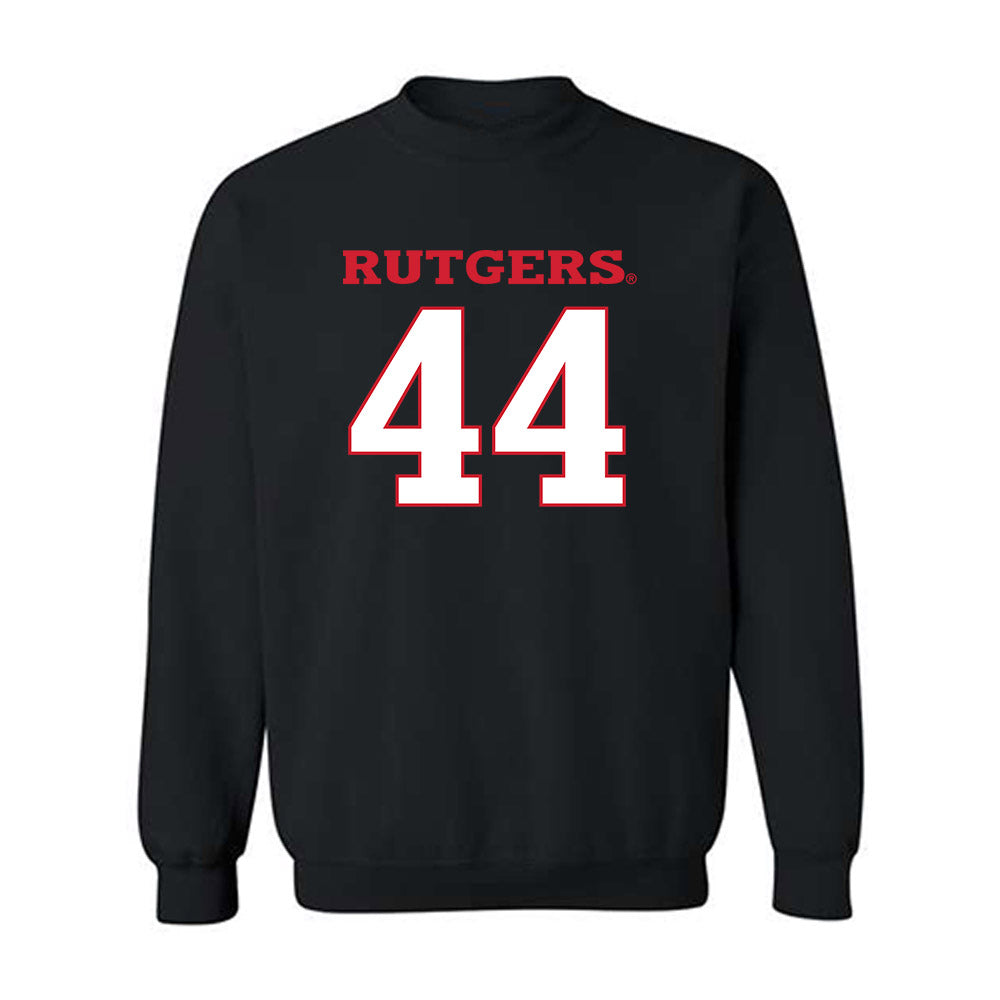 Rutgers - NCAA Football : Jai Patel - Replica Shersey Crewneck Sweatshirt-0