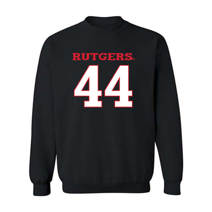 Rutgers - NCAA Football : Jai Patel - Replica Shersey Crewneck Sweatshirt-0