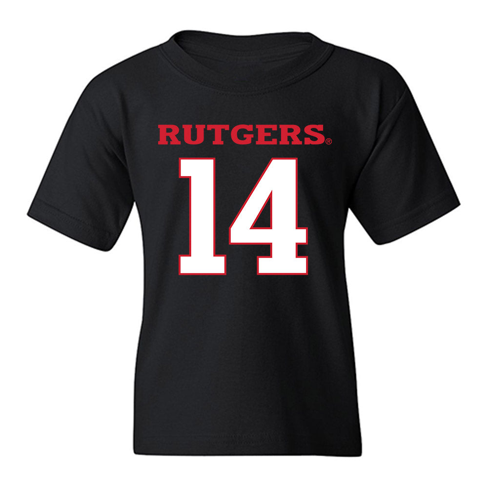 Rutgers - NCAA Football : Jordan Thompson - Replica Shersey Youth T-Shirt-0