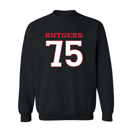 Rutgers - NCAA Football : Raynor Andrews - Replica Shersey Crewneck Sweatshirt-0