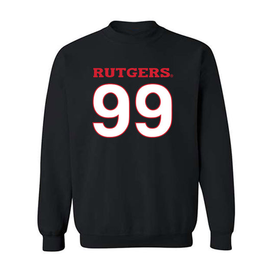 Rutgers - NCAA Football : Michael O'Connor - Replica Shersey Crewneck Sweatshirt-0