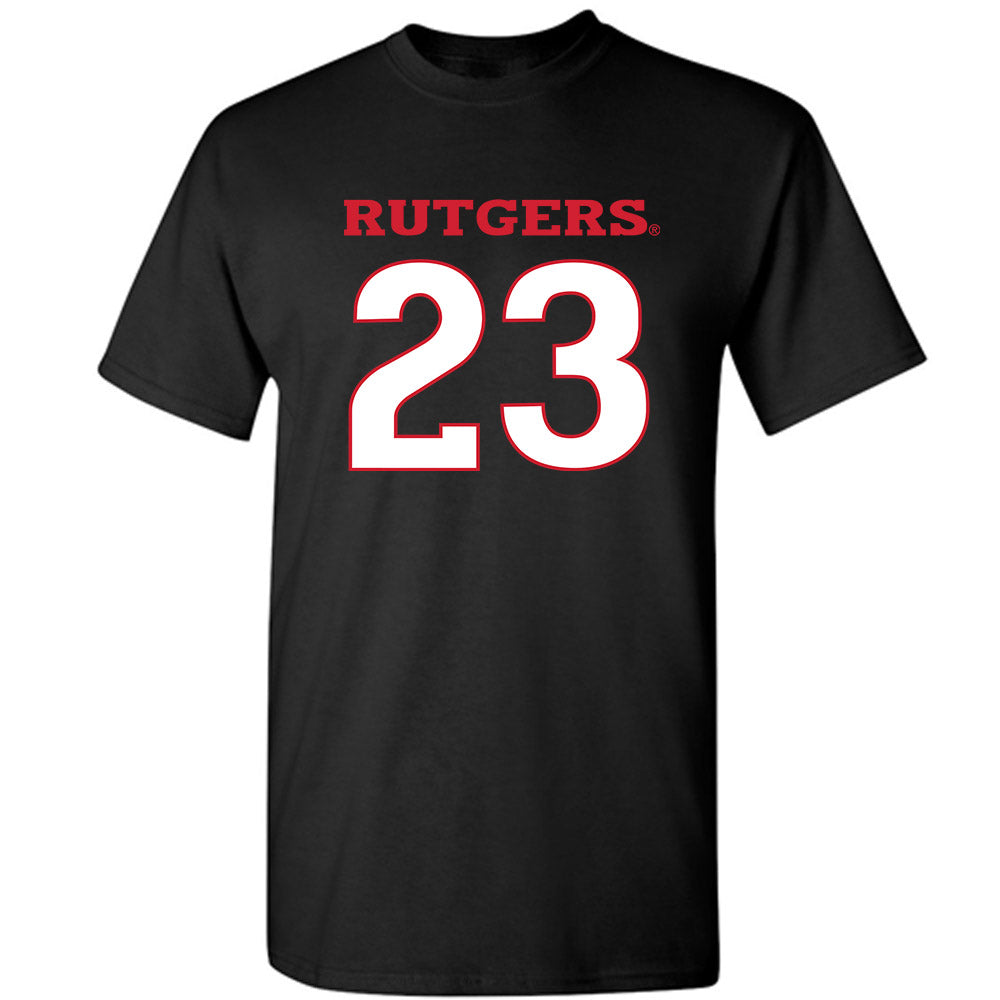 Rutgers - NCAA Football : Edd Guerrier - Replica Shersey T-Shirt-0