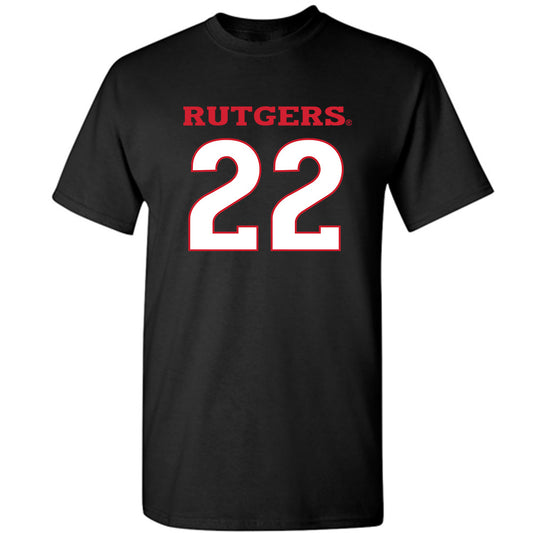 Rutgers - NCAA Men's Basketball : Emannuel Ogbole - Replica Shersey T-Shirt-0