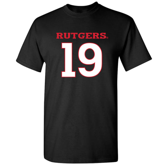 Rutgers - NCAA Men's Lacrosse : Ben McKelvy - Replica Shersey T-Shirt-0