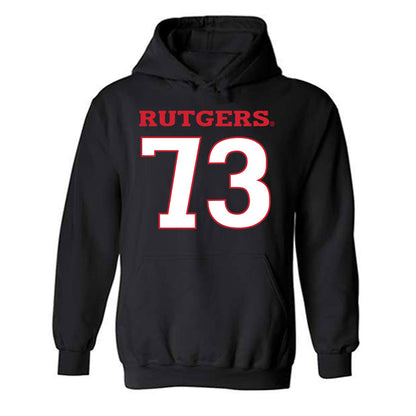 Rutgers - NCAA Football : Terrence Salami - Replica Shersey Hooded Sweatshirt-0