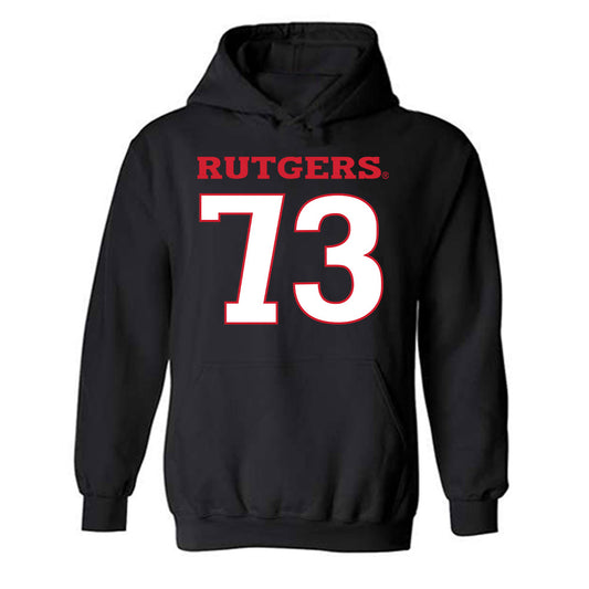 Rutgers - NCAA Football : Terrence Salami - Replica Shersey Hooded Sweatshirt-0