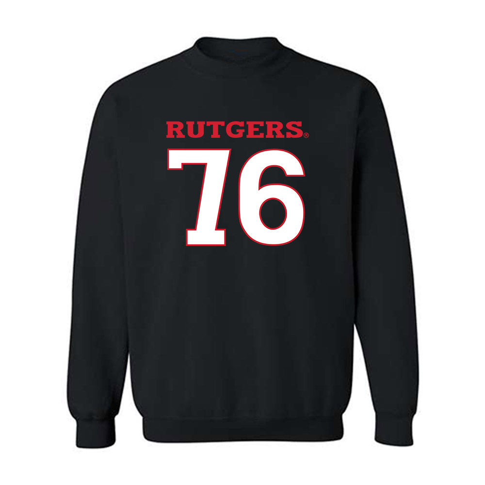 Rutgers - NCAA Football : Dantae Chin - Replica Shersey Crewneck Sweatshirt-0
