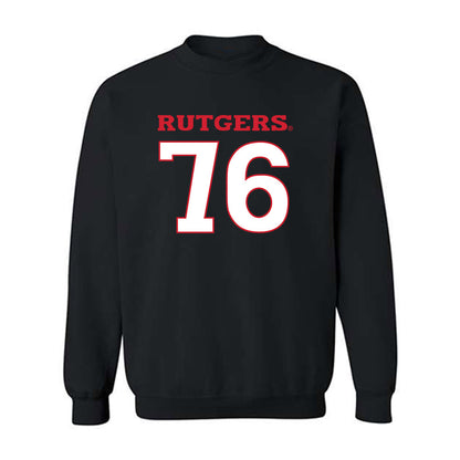 Rutgers - NCAA Football : Dantae Chin - Replica Shersey Crewneck Sweatshirt-0