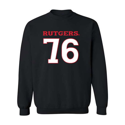 Rutgers - NCAA Football : Dantae Chin - Replica Shersey Crewneck Sweatshirt-0