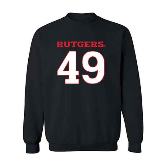 Rutgers - NCAA Football : Evan Ward - Replica Shersey Crewneck Sweatshirt-0