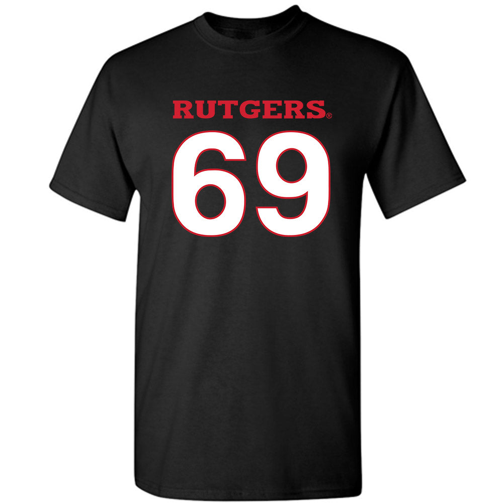 Rutgers - NCAA Football : Kwabena Asamoah - Replica Shersey T-Shirt-0