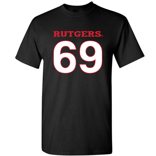 Rutgers - NCAA Football : Kwabena Asamoah - Replica Shersey T-Shirt-0