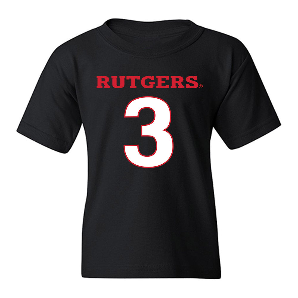 Rutgers - NCAA Women's Soccer : Abigail Cox - Replica Shersey Youth T-Shirt-0