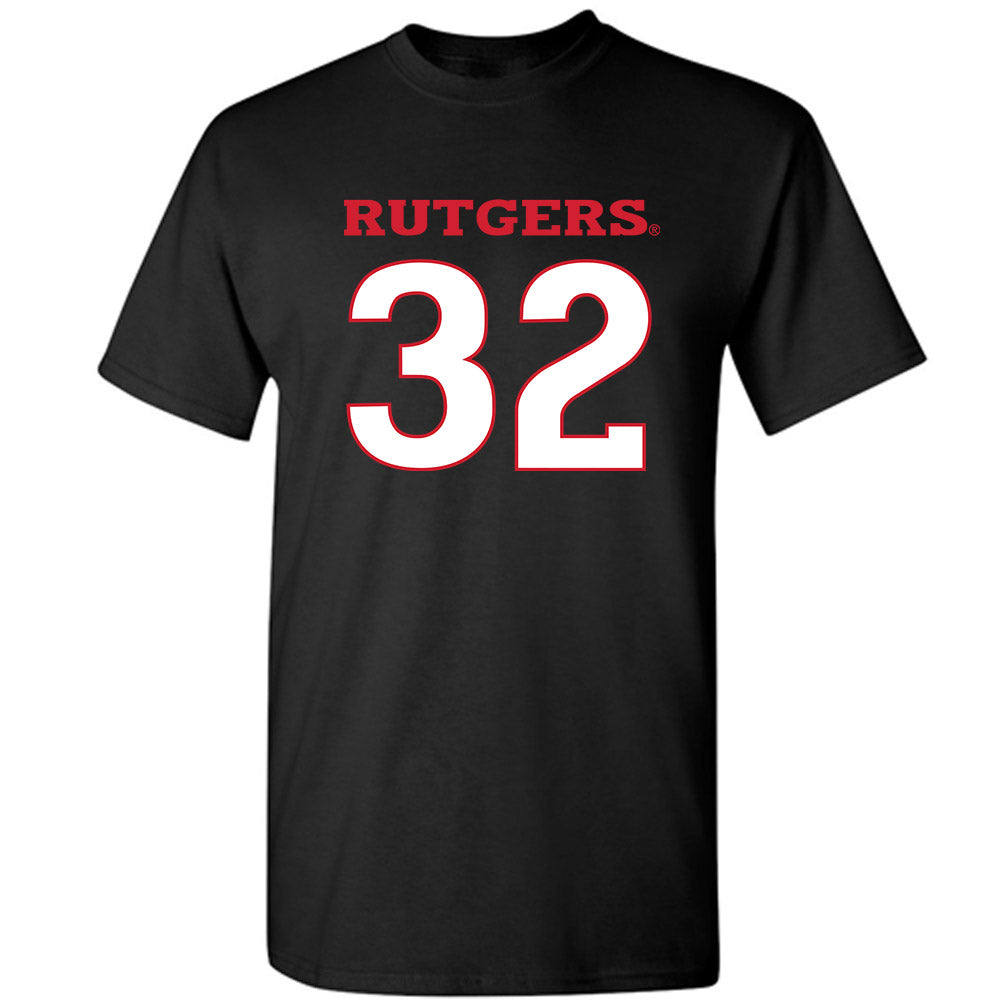 Rutgers - NCAA Men's Basketball : Baye Fall - Replica Shersey T-Shirt-0