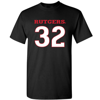 Rutgers - NCAA Men's Basketball : Baye Fall - Replica Shersey T-Shirt-0