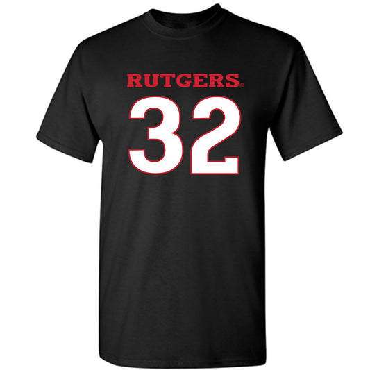 Rutgers - NCAA Men's Basketball : Baye Fall - Replica Shersey T-Shirt-0