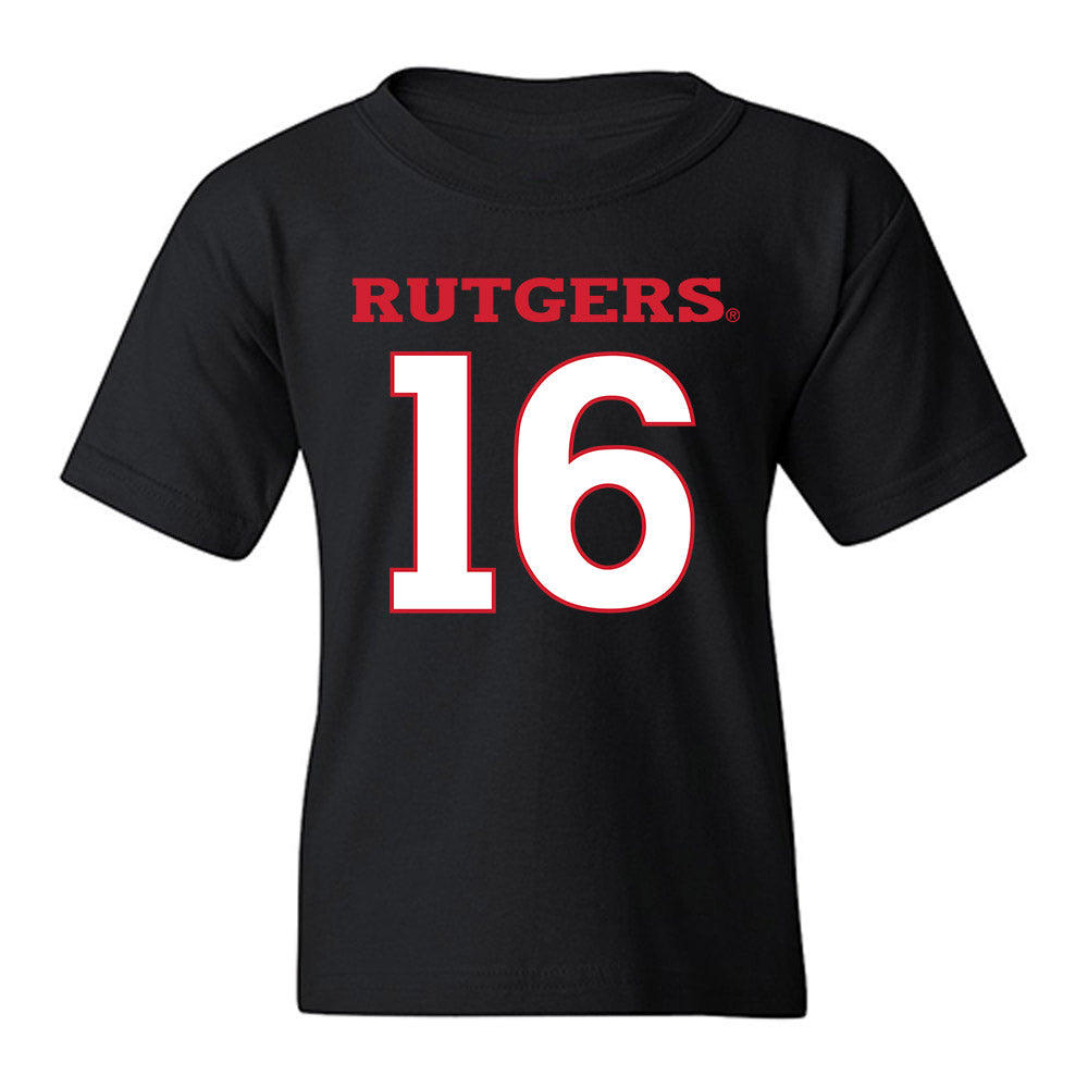 Rutgers - NCAA Football : Jesse Ofurie - Replica Shersey Youth T-Shirt-0