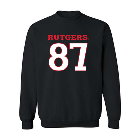 Rutgers - NCAA Football : Monte Keener - Replica Shersey Crewneck Sweatshirt-0