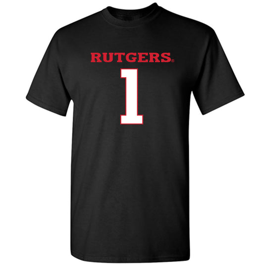 Rutgers - NCAA Football : FamH Toure - Replica Shersey T-Shirt-0