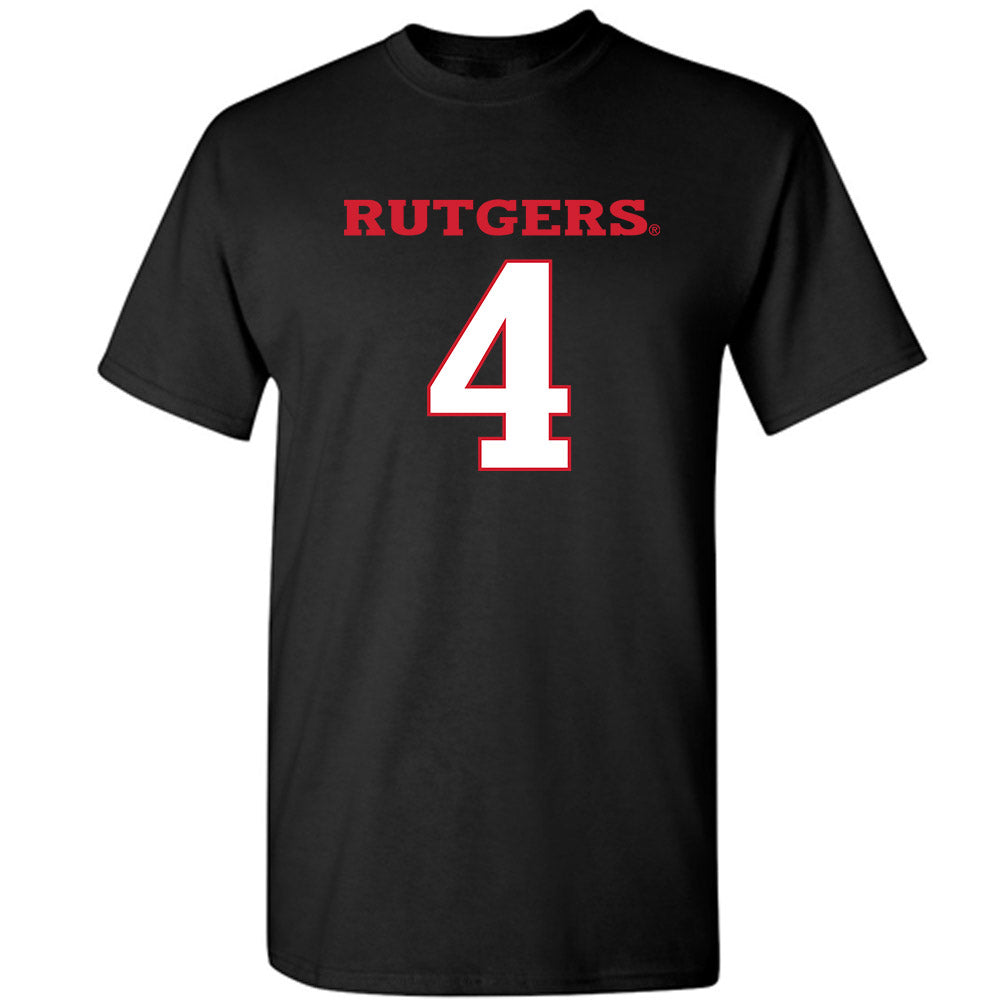 Rutgers - NCAA Women's Basketball : Antonia Bates - Replica Shersey T-Shirt-0