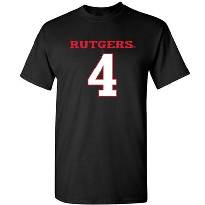 Rutgers - NCAA Women's Basketball : Antonia Bates - Replica Shersey T-Shirt-0