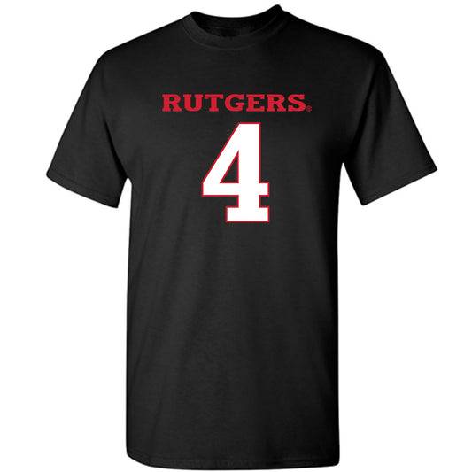 Rutgers - NCAA Women's Basketball : Antonia Bates - Replica Shersey T-Shirt-0