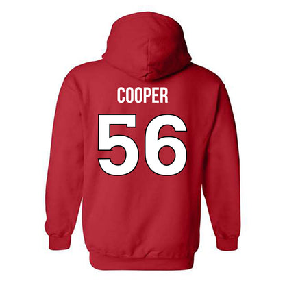 Rutgers - NCAA Football : Sean Cooper - Replica Shersey Hooded Sweatshirt-1