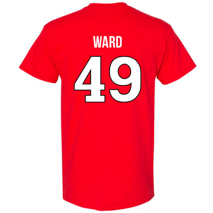 Rutgers - NCAA Football : Evan Ward - Replica Shersey T-Shirt-1