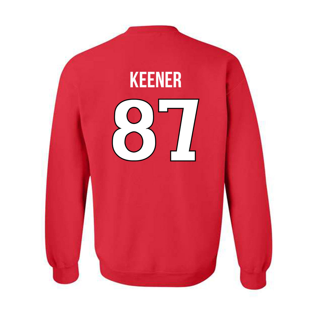 Rutgers - NCAA Football : Monte Keener - Replica Shersey Crewneck Sweatshirt-1
