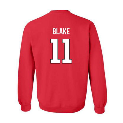Rutgers - NCAA Football : Logan Blake - Replica Shersey Crewneck Sweatshirt-1