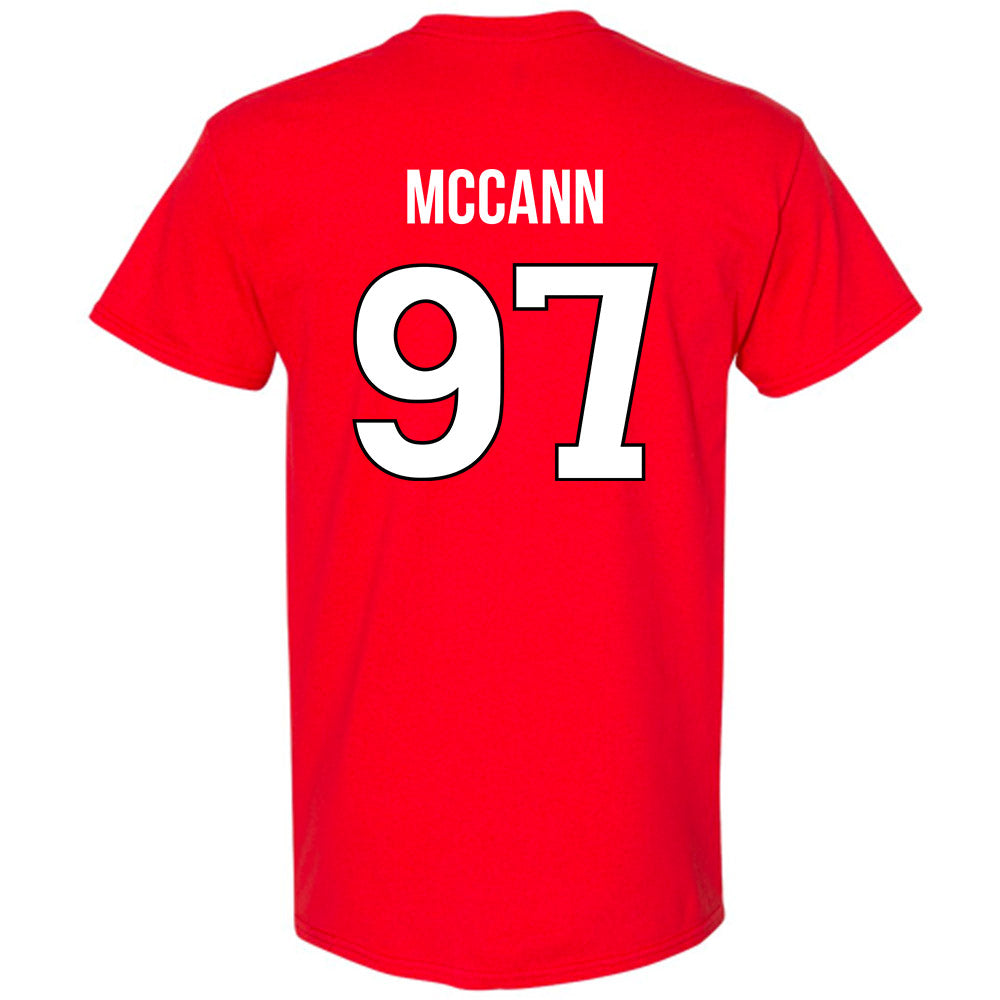 Rutgers - NCAA Football : Riley McCann - Replica Shersey T-Shirt-1