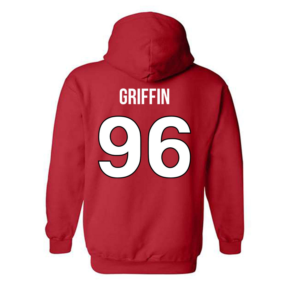 Rutgers - NCAA Football : Keshon Griffin - Replica Shersey Hooded Sweatshirt-1