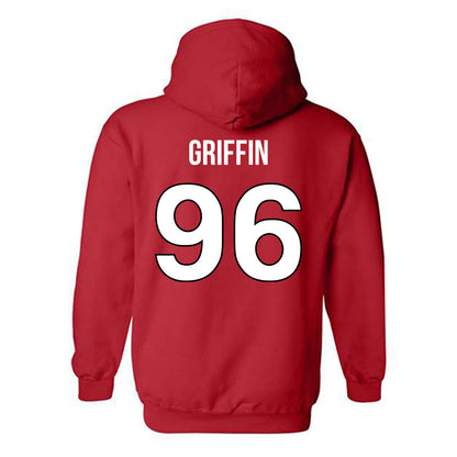 Rutgers - NCAA Football : Keshon Griffin - Replica Shersey Hooded Sweatshirt-1