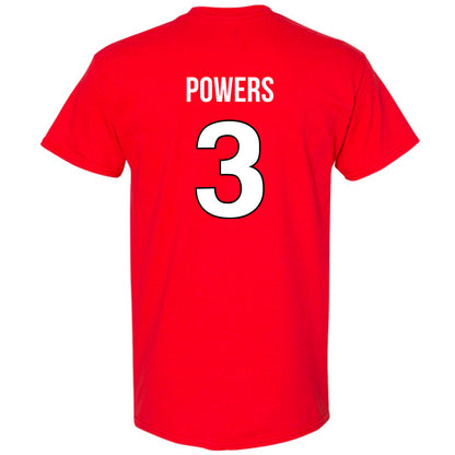 Rutgers - NCAA Men's Basketball : Kaden Powers - Replica Shersey T-Shirt-1