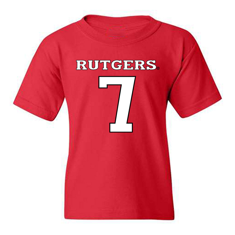Rutgers - NCAA Football : Dylan Braithwaite - Replica Shersey Youth T-Shirt-0