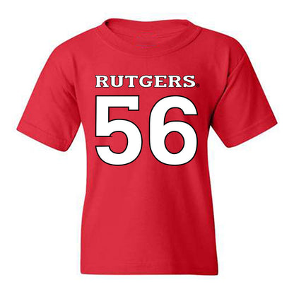 Rutgers - NCAA Football : Sean Cooper - Replica Shersey Youth T-Shirt-0