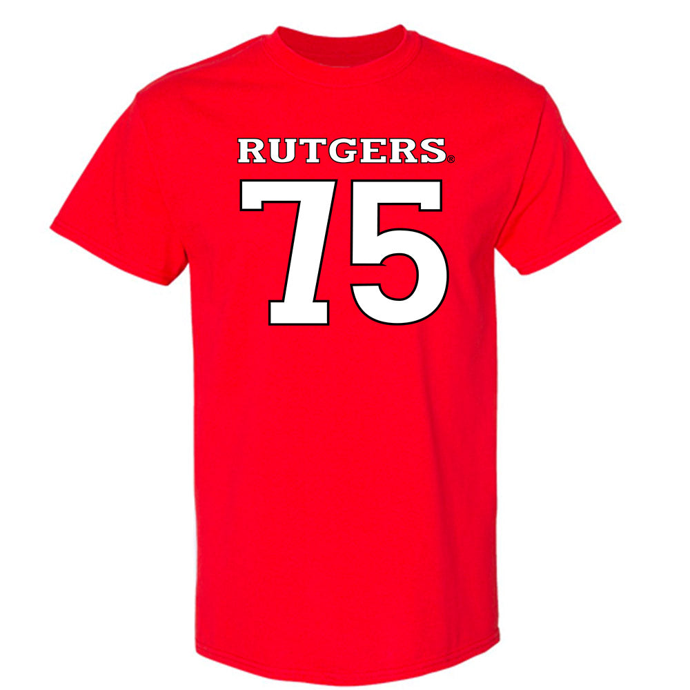 Rutgers - NCAA Football : Raynor Andrews - Replica Shersey T-Shirt-0