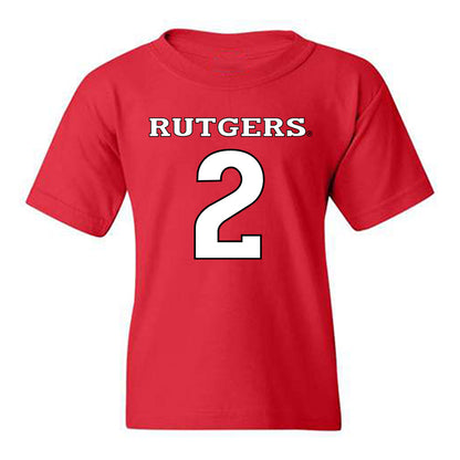 Rutgers - NCAA Men's Basketball : Lino Mark - Replica Shersey Youth T-Shirt-0
