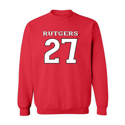 Rutgers - NCAA Football : Samuel Brown - Replica Shersey Crewneck Sweatshirt-0