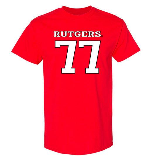 Rutgers - NCAA Football : Kenny Jones Jr - Replica Shersey T-Shirt-0